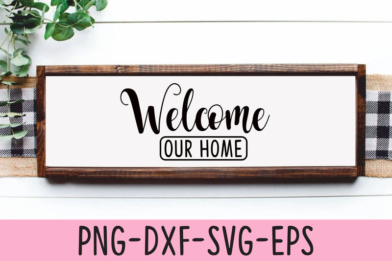 Welcome Sign SVG Bundle - CraftNest - Digital Crafting and Art