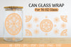 Mandala Can Glass Wrap Designs SVG Bundle