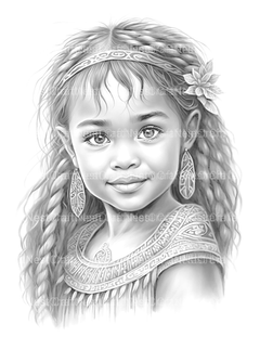 Maya Boy Coloring Book - CraftNest - Digital Crafting and Art