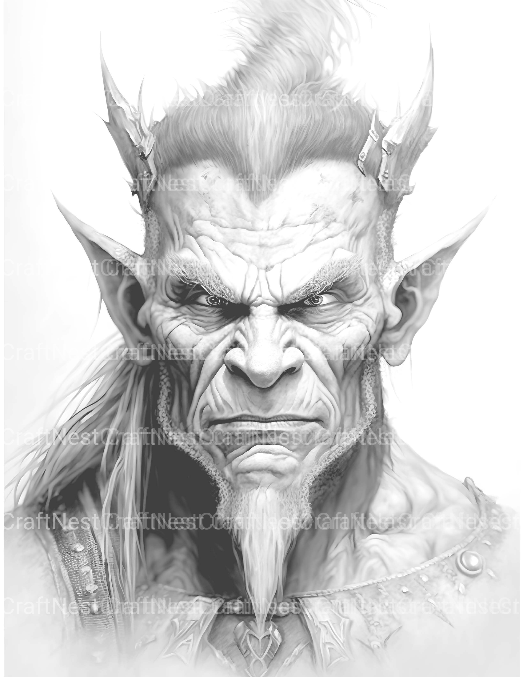 Troll Coloring Book - CraftNest - Digital Crafting and Art