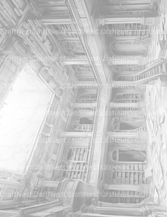 Lost Library Coloring Book - CraftNest - Digital Crafting and Art