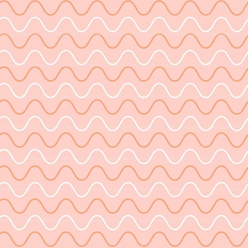 Peach Seamless Digital Paper - CraftNest - Digital Crafting and Art