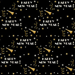 Happy New Year 2024 Seamless Digital Paper - CraftNest - Digital Crafting and Art