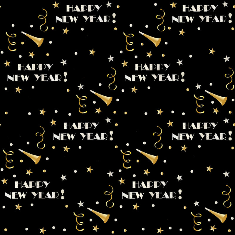 Happy New Year 2024 Seamless Digital Paper - CraftNest - Digital Crafting and Art