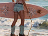 Boho Coastal Cowgirl Wandkunst