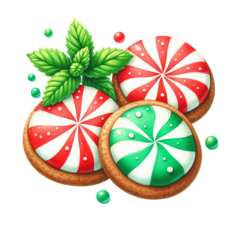 Christmas Candy Peppermint Candy Clipart Bundle - CraftNest - Digital Crafting and Art