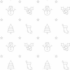 Christmas Seamless Pattern - CraftNest - Digital Crafting and Art