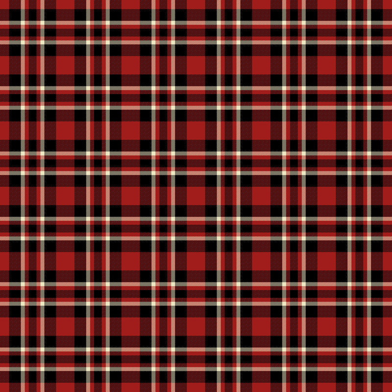 Christmas Cottage Seamless Digital Paper - CraftNest - Digital Crafting and Art