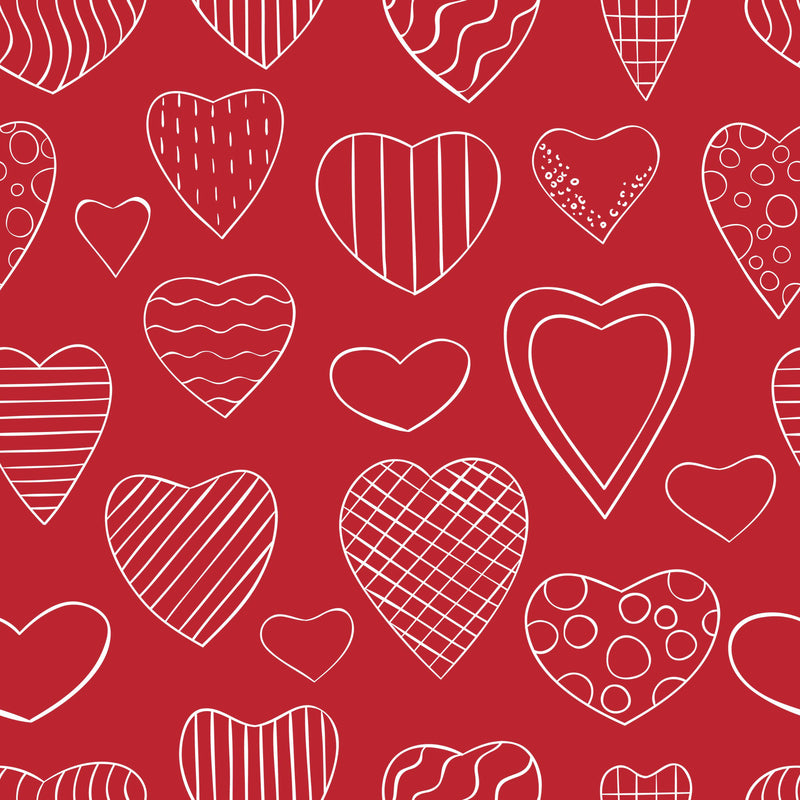Valentine's Day Seamless Digital Paper - CraftNest - Digital Crafting and Art