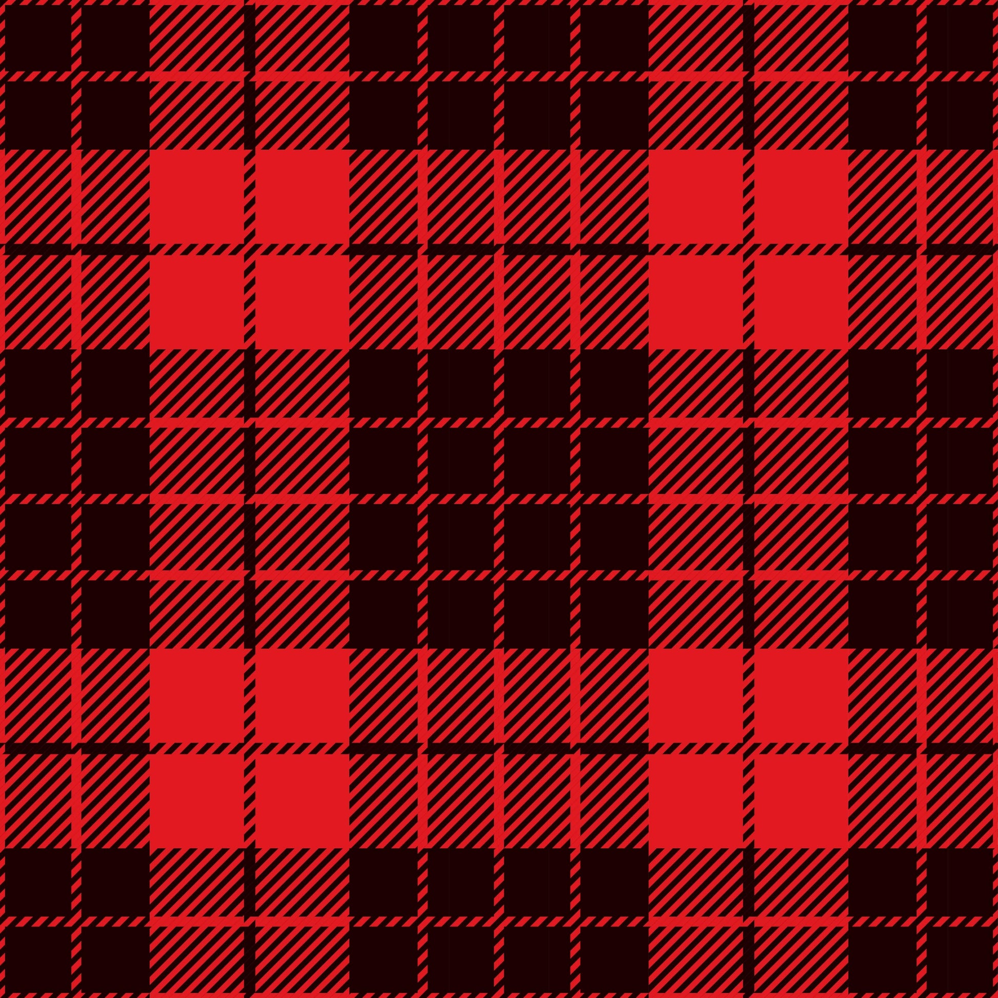 Christmas Buffalo Plaid Digital Paper 3 - CraftNest - Digital Crafting and Art