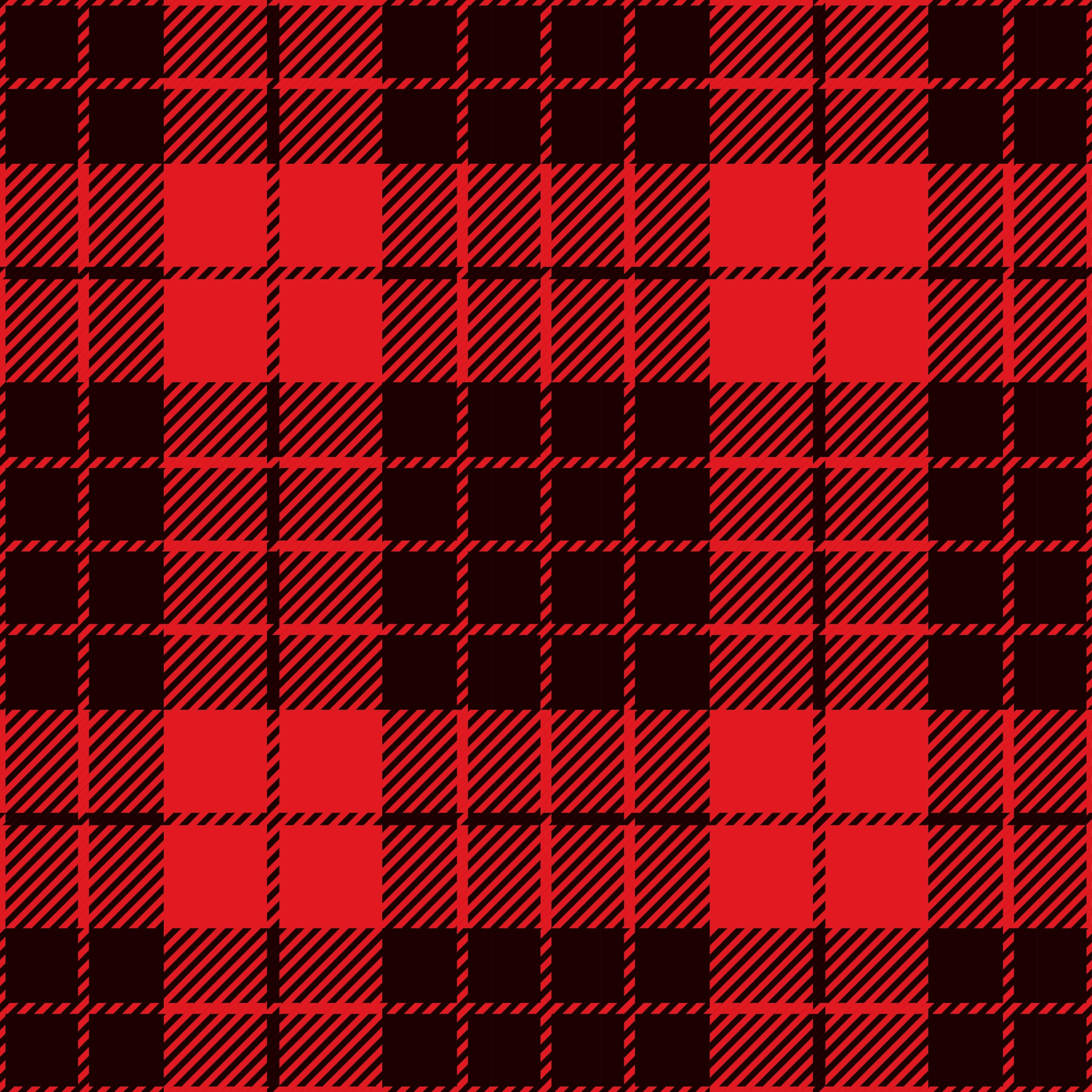 Christmas Buffalo Plaid Digital Paper 3 - CraftNest - Digital Crafting and Art