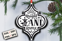 Christmas Arabesque Ornament SVG Bundle 2 - CraftNest - Digital Crafting and Art