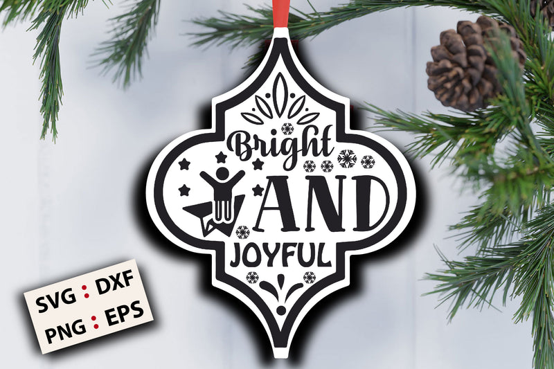 Christmas Arabesque Ornament SVG Bundle 2 - CraftNest - Digital Crafting and Art