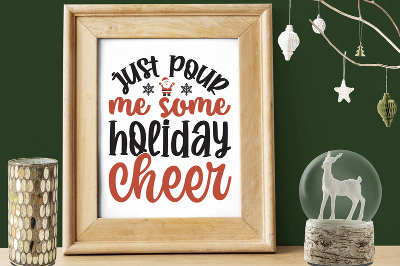 Christmas Wine SVG Bundle - CraftNest - Digital Crafting and Art