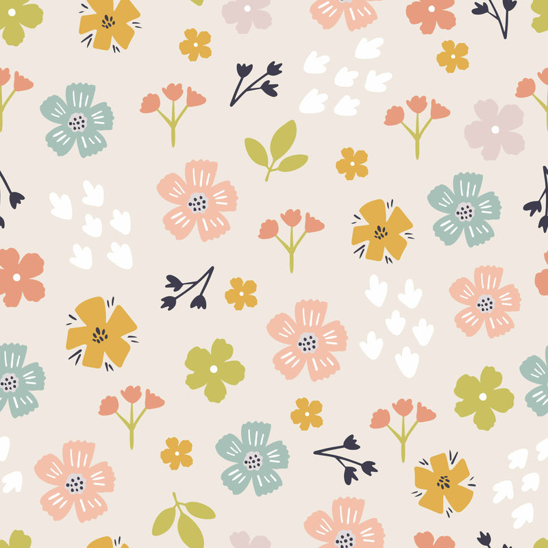Spring Flower Seamless Digital Paper - CraftNest - Digital Crafting and Art