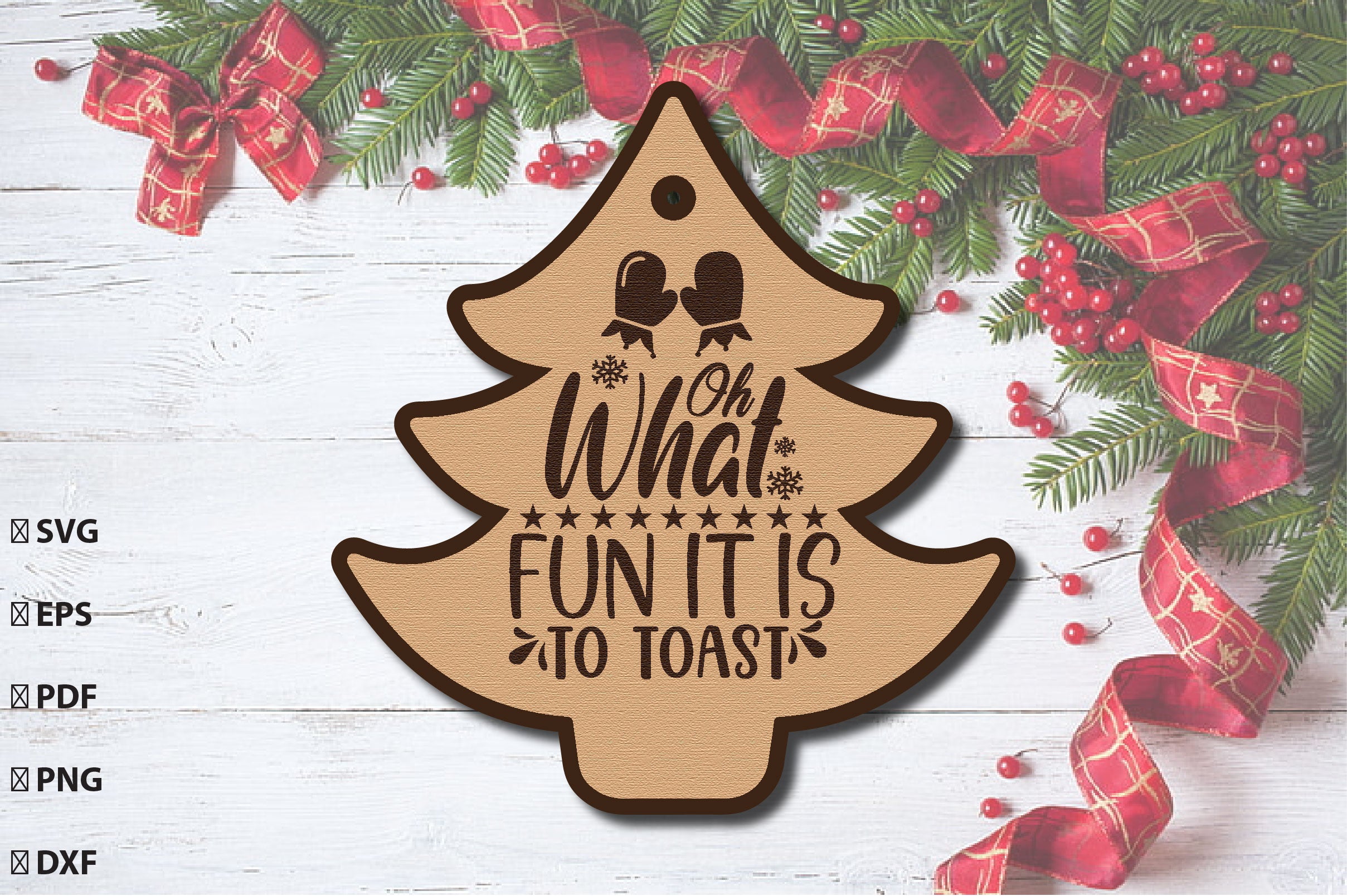 Christmas Gift Tag Laser Cut Bundle - CraftNest - Digital Crafting and Art