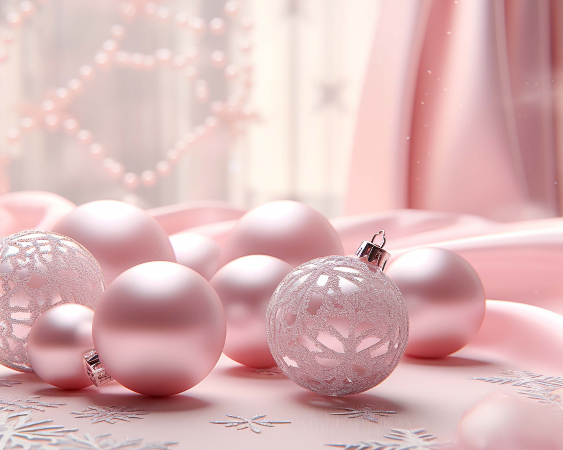 Pink Christmas Backdrop Texture Paper - CraftNest - Digital Crafting and Art