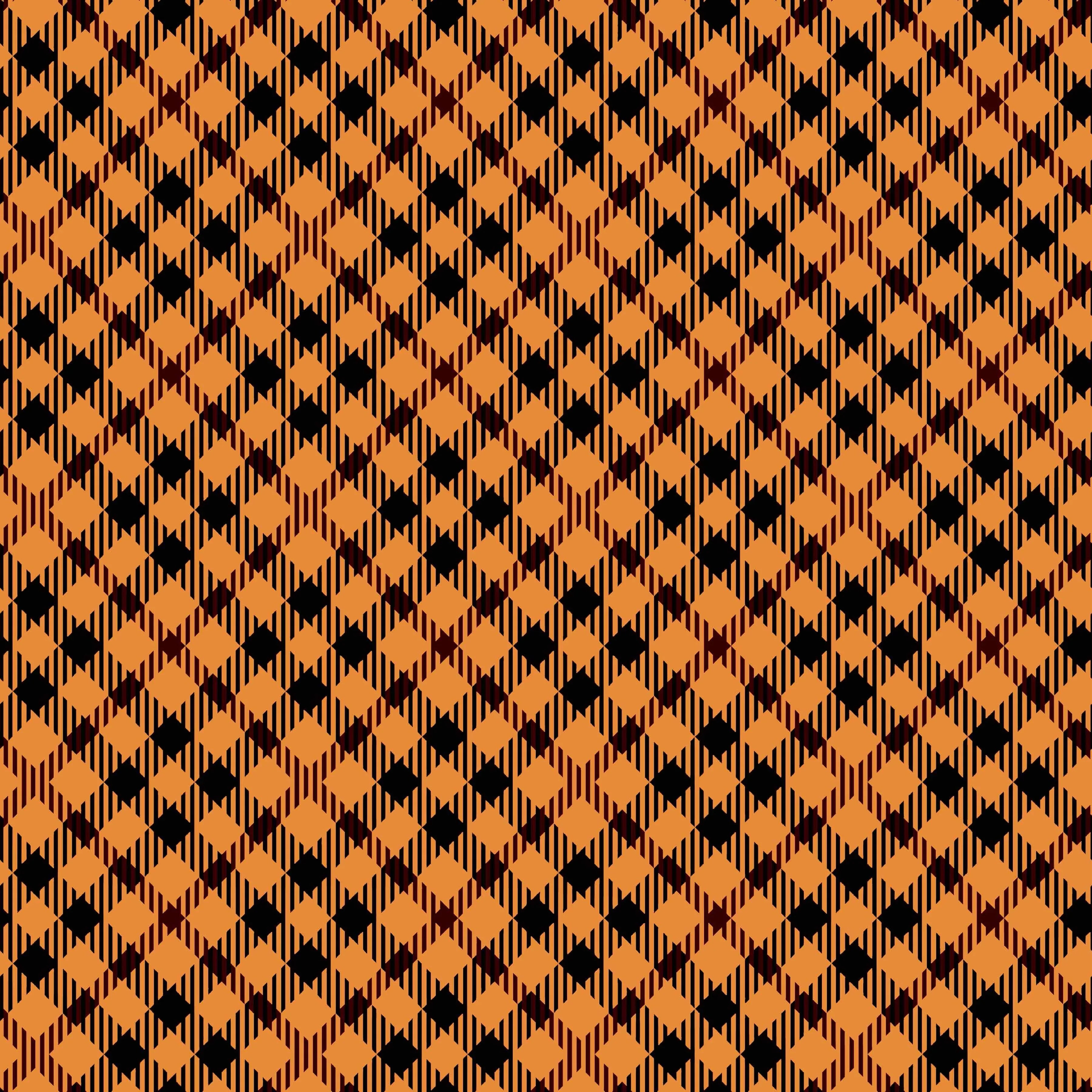 Fall Plaid Seamless Digital Paper - CraftNest - Digital Crafting and Art