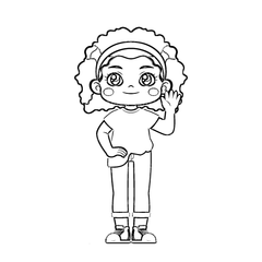 African Girl Portrait Coloring Book - CraftNest - Digital Crafting and Art