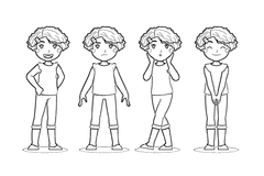 African Girl Portrait Coloring Book - CraftNest - Digital Crafting and Art