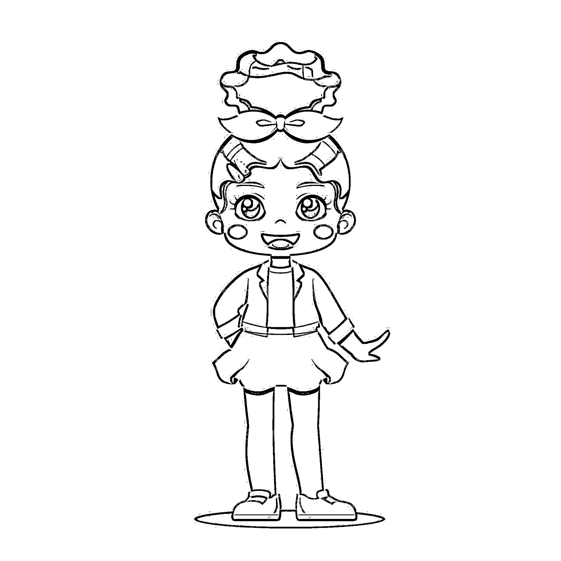 African Girl Portrait Coloring Book - CraftNest - Digital Crafting and Art