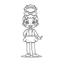 African Girl Portrait Coloring Book - CraftNest - Digital Crafting and Art