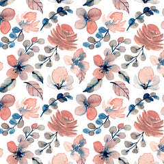 Cottage Chic Flower Seamless Digital Paper - CraftNest - Digital Crafting and Art