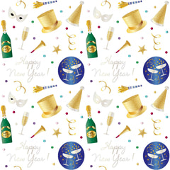 Happy New Year 2024 Seamless Digital Paper - CraftNest - Digital Crafting and Art