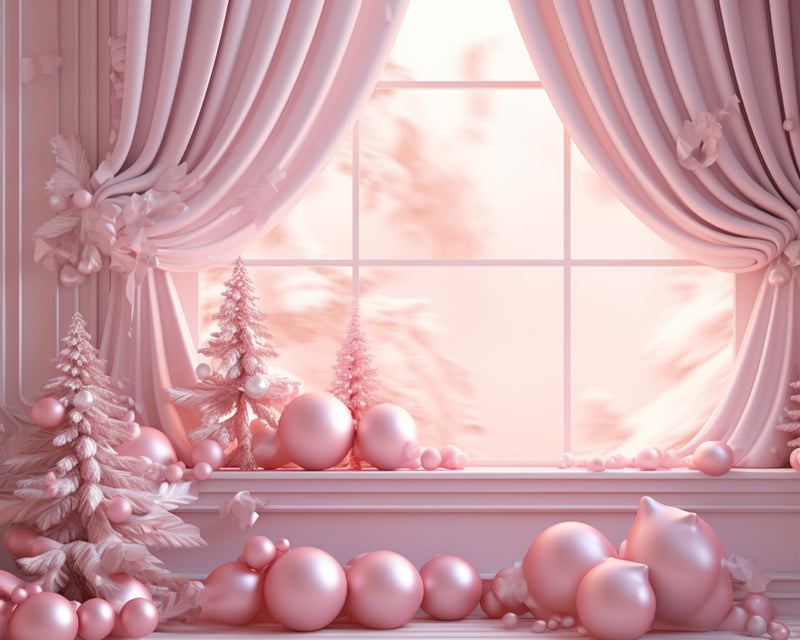 Pink Christmas Backdrop Texture Paper - CraftNest - Digital Crafting and Art