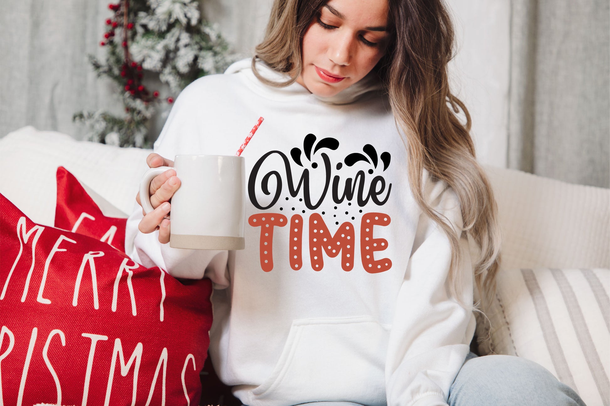 Christmas Wine SVG Bundle - CraftNest - Digital Crafting and Art