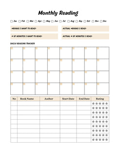 Reading Planner Guide - CraftNest - Digital Crafting and Art