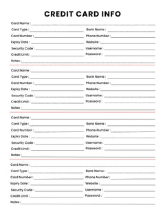 Budget Management Organizer - CraftNest - Digital Crafting and Art