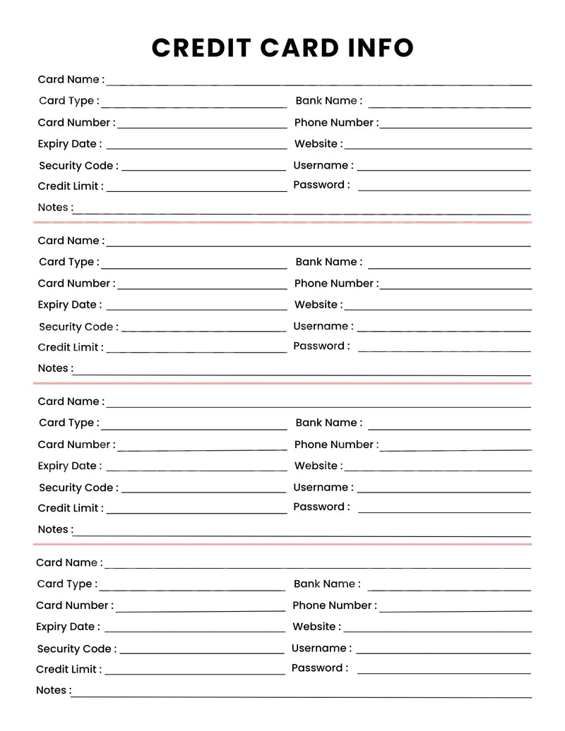 Budget Management Organizer - CraftNest - Digital Crafting and Art