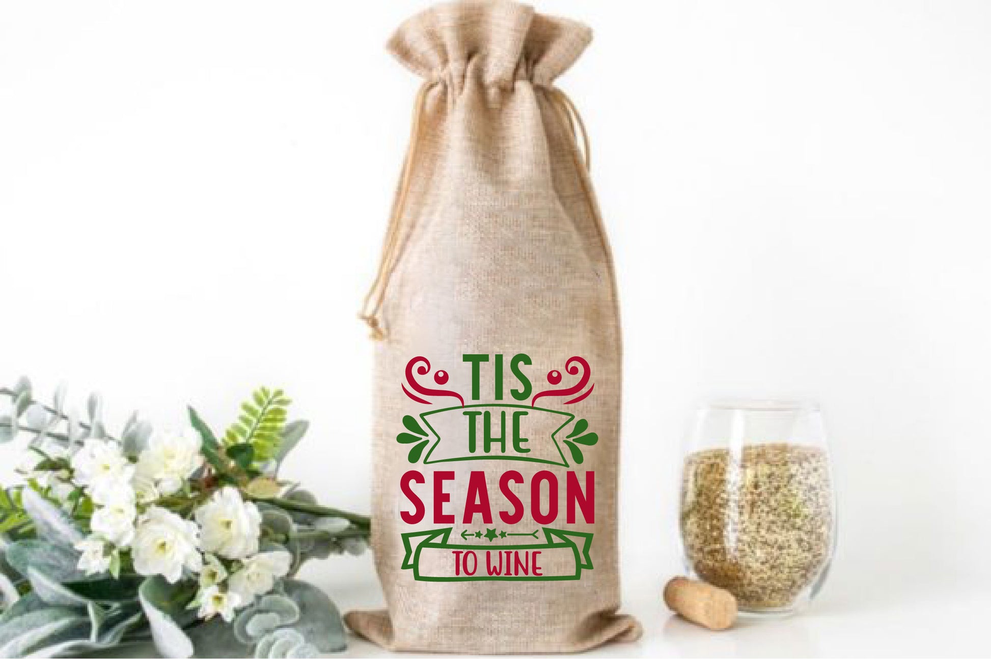 Christmas Wine SVG Bundle 2 - CraftNest - Digital Crafting and Art