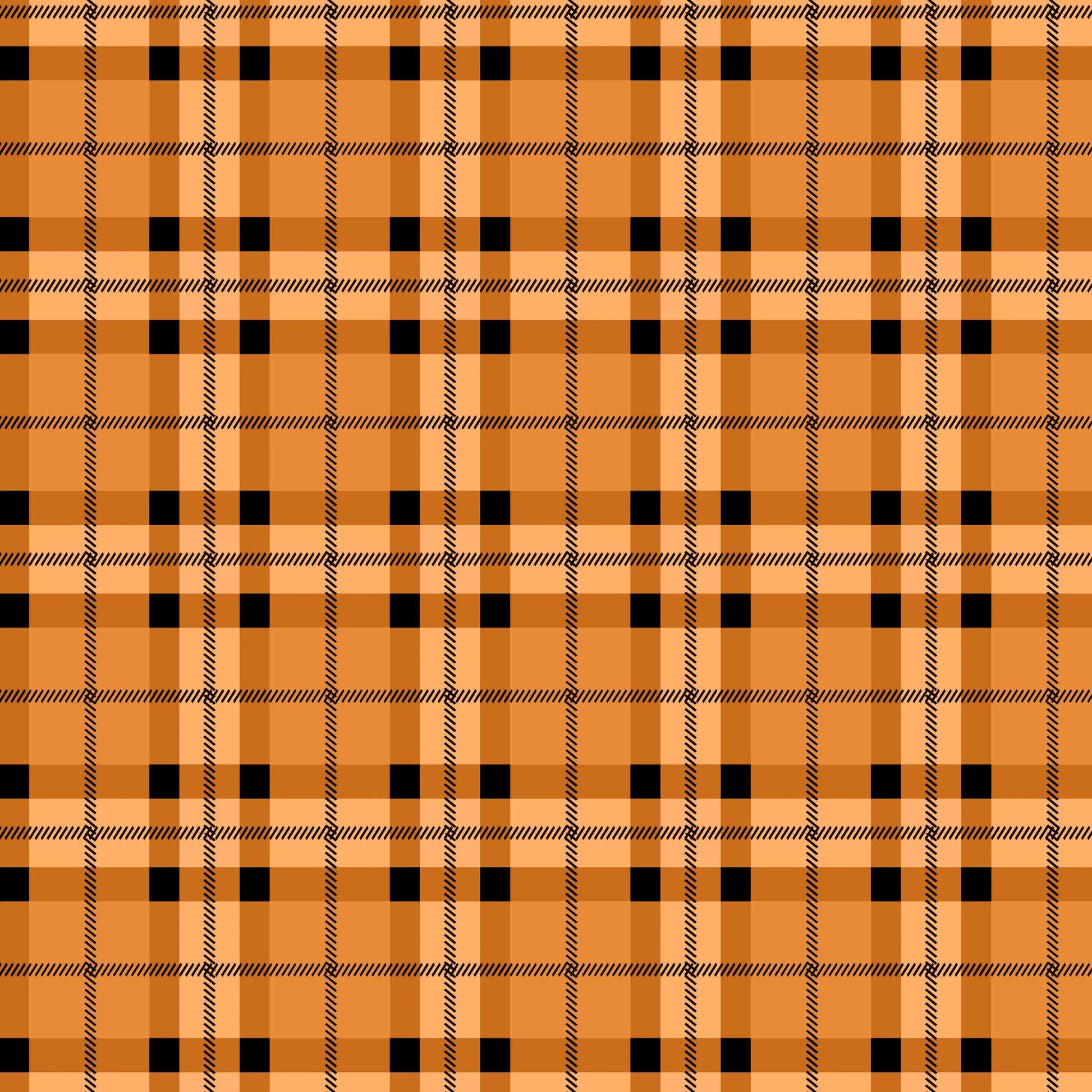 Fall Plaid Seamless Digital Paper - CraftNest - Digital Crafting and Art