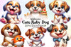 Cute Puppy Clipart Bundle 1