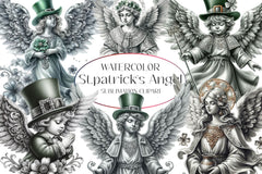 Cute Fairy St Patrick'S Day Clipart Bundle - CraftNest - Digital Crafting and Art