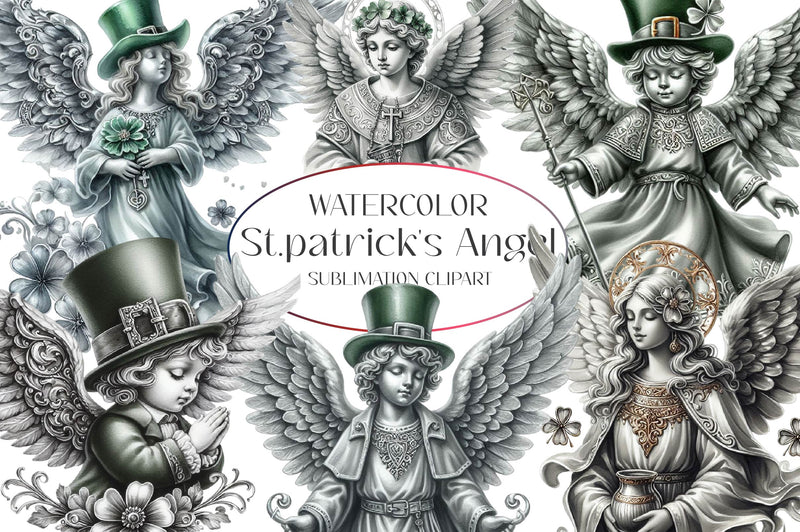 Cute Fairy St Patrick'S Day Clipart Bundle - CraftNest - Digital Crafting and Art