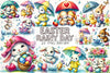 Rainy Easter Clipart Bundle