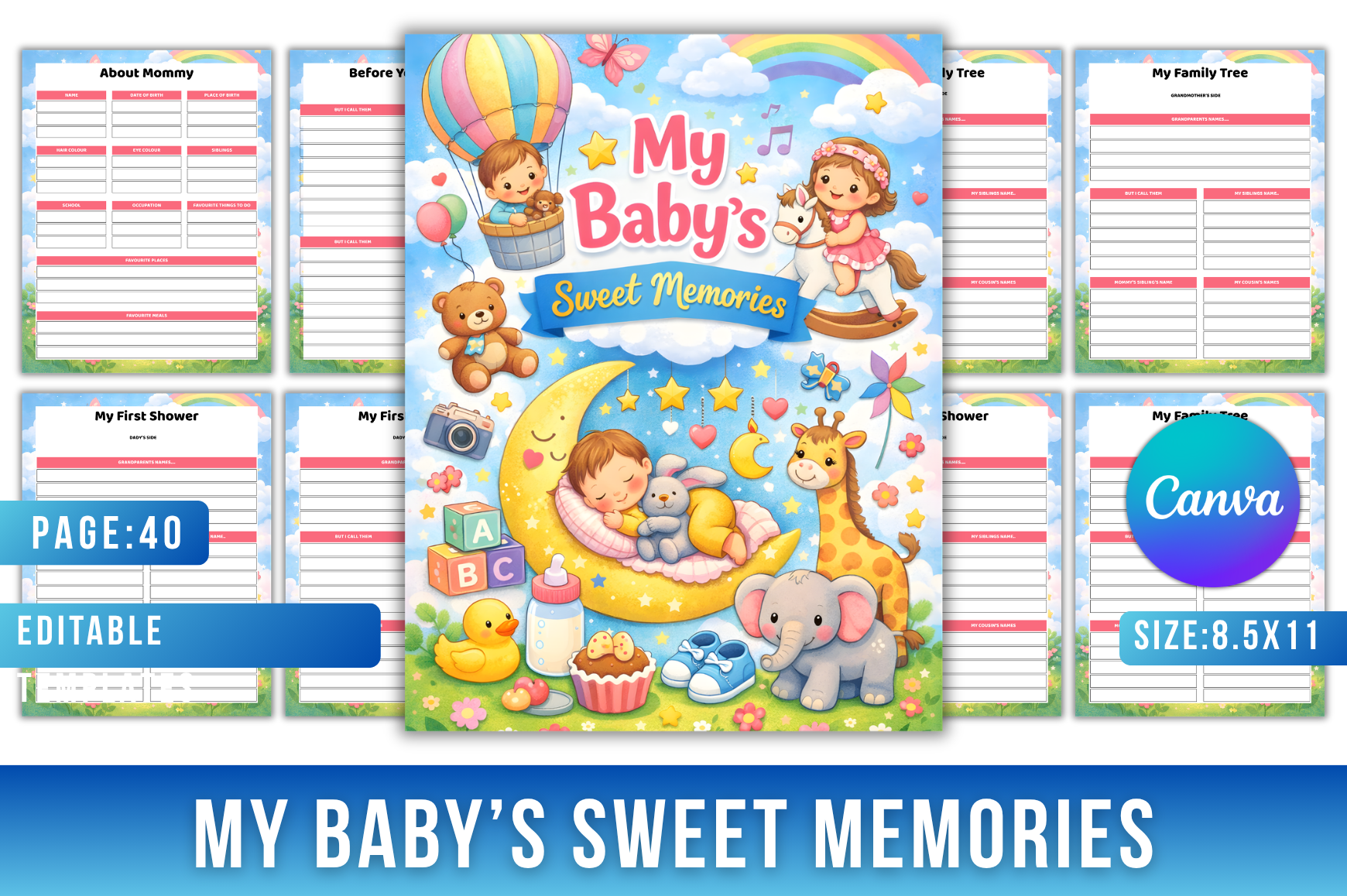 My Baby Sweet Memories Workbook