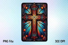 Stained Glass Cross Tarot Card Clipart Bundle 6 - CraftNest - Digital Crafting and Art