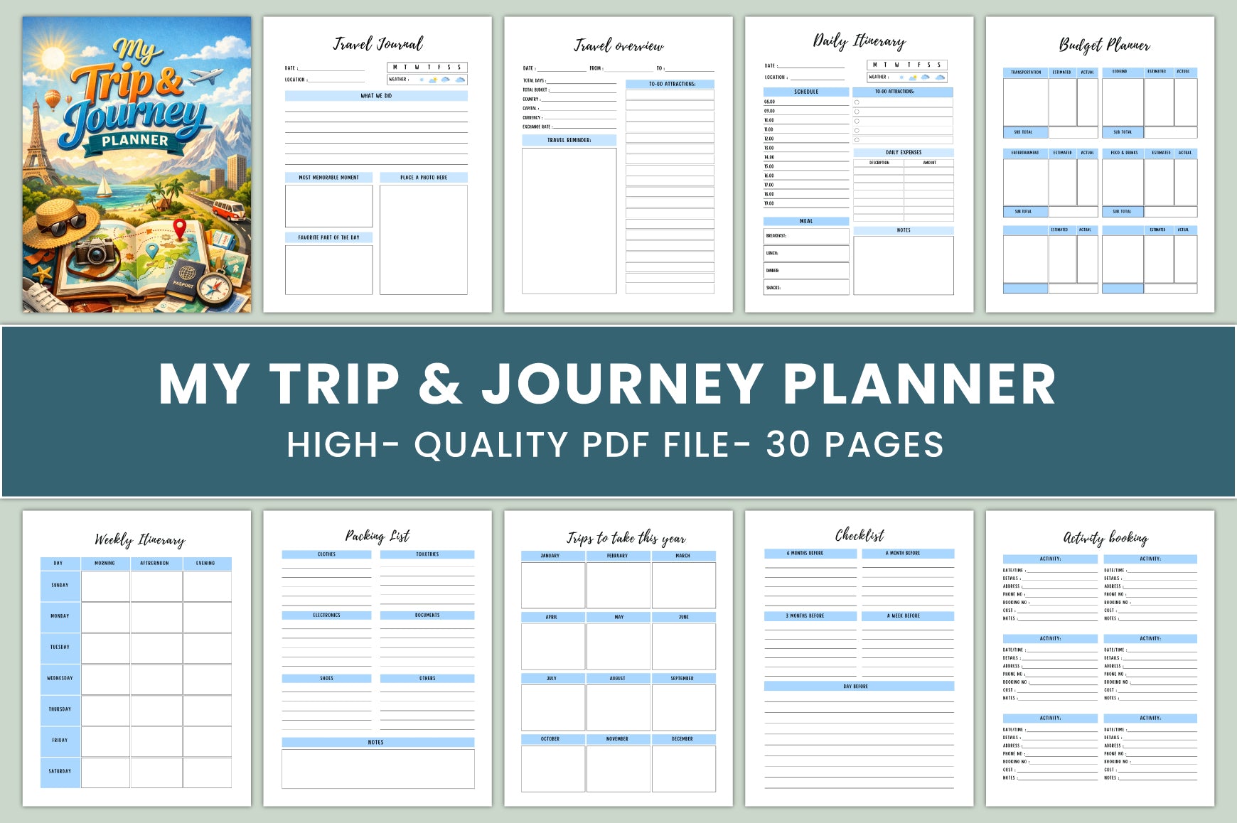 My Trip Journey Planner