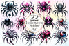 Halloween Spider Clipart Bundle