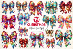 Christmas Bow Clipart Bundle 2 - CraftNest - Digital Crafting and Art