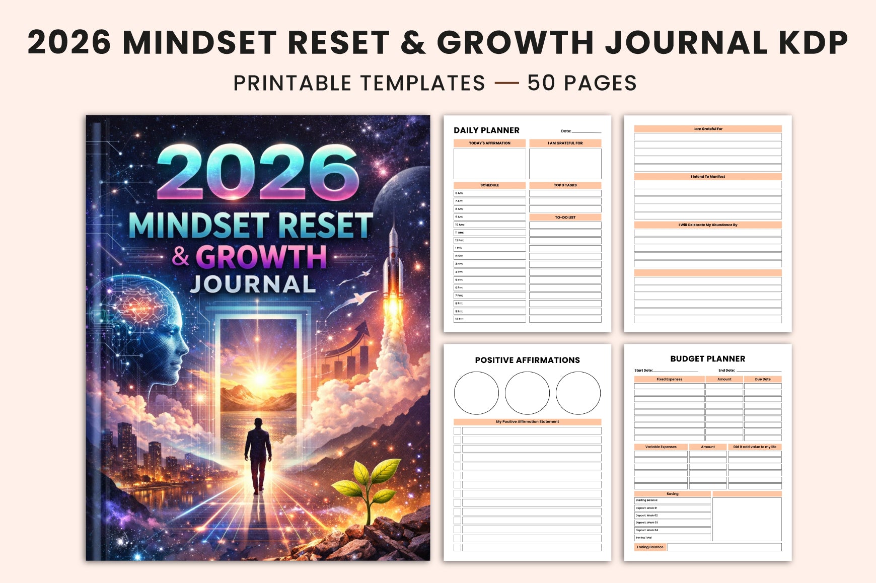 Mindset Reset Growth Journal