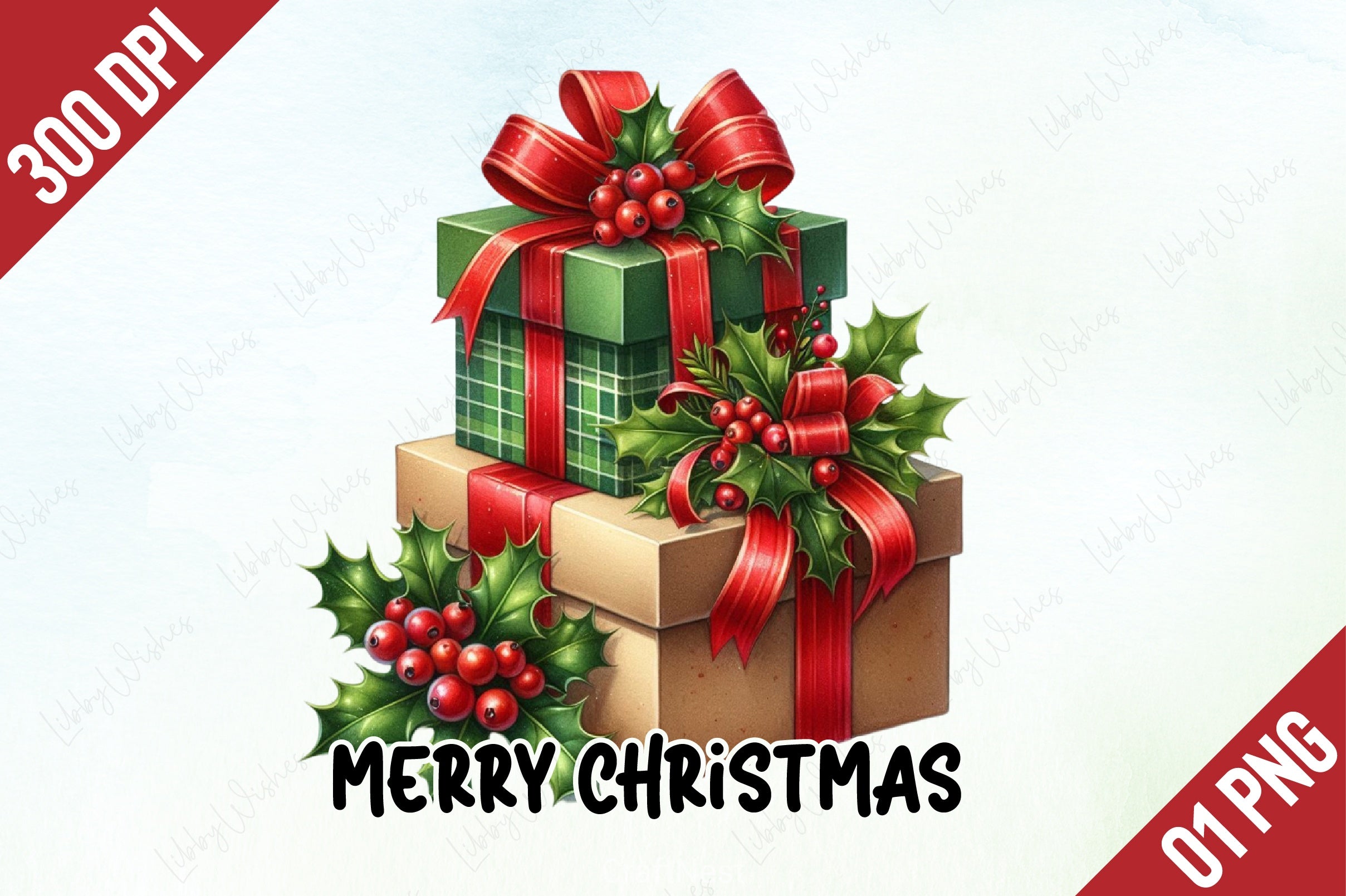 Merry Christmas Clipart Bundle 23 - CraftNest - Digital Crafting and Art