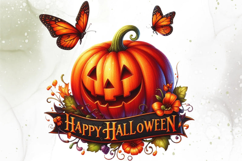 Cute Halloween Clipart Bundle 16 - CraftNest - Digital Crafting and Art