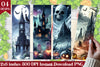 Spooky Landscape Halloween Bookmark 2