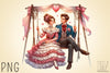 Valentine Romantic Couple Clipart Bundle 4