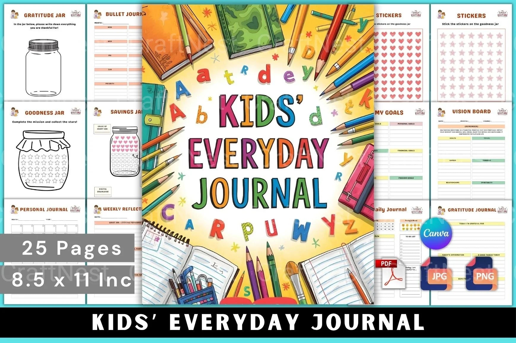Kids Everyday Activities - CraftNest - Digital Crafting and Art